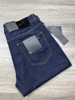 OECHSLI Jeans Thin Cotton Men 2026 Spring Summer new breathable outdoor embroidery comfortable casual Big size 30-40 long Pants