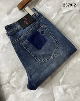 OECHSLI Jeans Thin Cotton Men 2026 Spring Summer new breathable outdoor embroidery comfortable casual Big size 30-40 long Pants