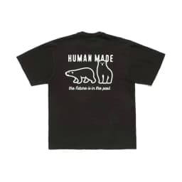 HUMANMADE Burger Print T-Shirt, Cotton Stretch Loose Tee, Street Summer Top for Couple Unisex