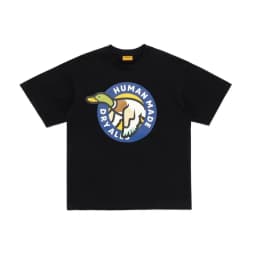 HUMANMADE Burger Print T-Shirt, Cotton Stretch Loose Tee, Street Summer Top for Couple Unisex