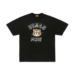 HUMANMADE Burger Print T-Shirt, Cotton Stretch Loose Tee, Street Summer Top for Couple Unisex