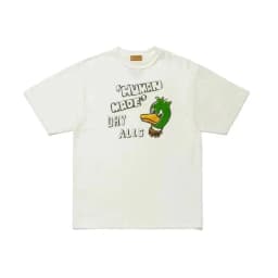 HUMANMADE Burger Print T-Shirt, Cotton Stretch Loose Tee, Street Summer Top for Couple Unisex