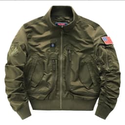 New Spring Men Flight Jackets Multi-pockets Bomber Jackets Fashion Young Men Loose Coats Quality Male Outwear Casual Coats 3XL