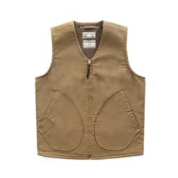 0403# Winter New American Retro Thickened Velvet Naval N1 Deck Vest Men's Fashion 40% Cashmere Washed Casual Cargo Waistcoat