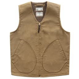 0403# Winter New American Retro Thickened Velvet Naval N1 Deck Vest Men's Fashion 40% Cashmere Washed Casual Cargo Waistcoat