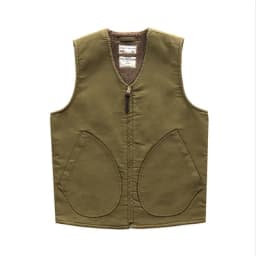 0403# Winter New American Retro Thickened Velvet Naval N1 Deck Vest Men's Fashion 40% Cashmere Washed Casual Cargo Waistcoat