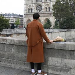 YASUGUOJI Cardigans Blends Coat with Belt Overcoat Male Winter Coat New Black Turn-down Collar Long Coat Men's Clothing