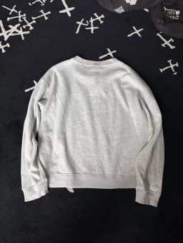 Christane F Portrait print sweater ER/D 18AW