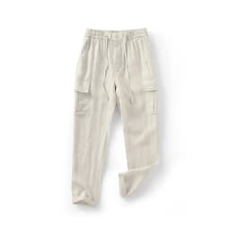 2025 Spring New Linen Pants Mid-waist Loose Youth Breathable Linen Casual Pants