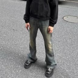 Vintage Cleanfit Casual Loose Denim Pants Mens Straight High Street Baggy Jeans Ropa Hombre Oversized Cargo Trousers
