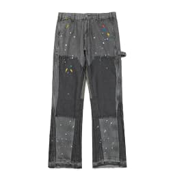 Vintage Cleanfit Casual Loose Denim Pants Mens Straight High Street Baggy Jeans Ropa Hombre Oversized Cargo Trousers