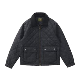 2024 Winter New American Retro Long Sleeve Lapel Dom Quilted Jacket Men's Simple 100% Polyester Thick Casual Multi-pocket Coat