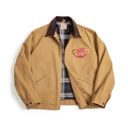 Maden Retro Interstellar Same Style J001 Jacket Canvas Detroit Hunting Jacket Heavyweight Pocket Work Jacket Lapel Collar Coat