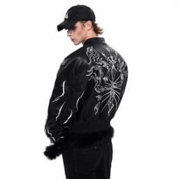 LUZHEN 2025 New Personalized Pattern Printed Motorcycles Leather Jacket Men's Fashion Streetwear High Quality Male Coat JY3320