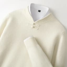 New Men 100% Merino Wool Sweater Long Sleeves Stand-up Collar Pullover Cashmere Soft Disk Buckle Clothing Warm Leisure Men's Top