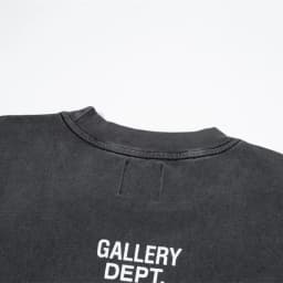 Gallery Dept ATK letter print cotton T-shirt summer washing water old loose round neck short sleeve