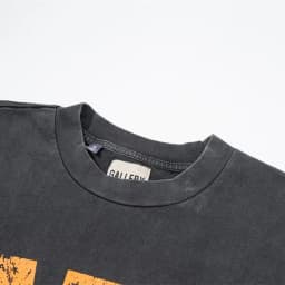 Gallery Dept ATK letter print cotton T-shirt summer washing water old loose round neck short sleeve