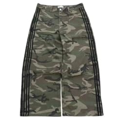 Retro Y2K Baggy Jeans Wide Leg Denim Pant Men's Camouflage Embroidered Striped Harajuku Sweatpants Women Hip Hop Streetwear Camo