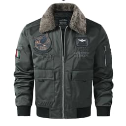 men's autumn winter thickened baseball uniform trendy coat Men's military fan jacket men MA-1 american overalls pilot jacket