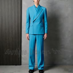 Tailor-Made Men's Suit Jacket Pants Chic Single Button Solid Black Elegant Blazer Gentleman Formal Party Prom Wedding Set
