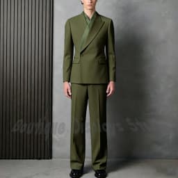 Tailor-Made Men's Suit Jacket Pants Chic Single Button Solid Black Elegant Blazer Gentleman Formal Party Prom Wedding Set