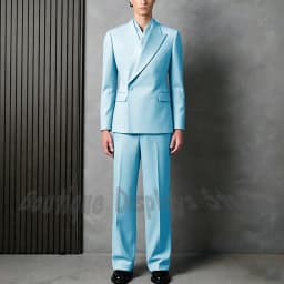 Tailor-Made Men's Suit Jacket Pants Chic Single Button Solid Black Elegant Blazer Gentleman Formal Party Prom Wedding Set