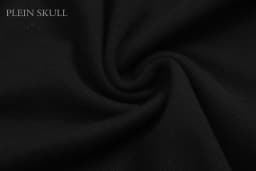PLEIN SKULL Heavy Industry Embroidered Men's Fashion Short Sleeve Top Summer Gothic Fitness T-shirt Breathable Casual Sports Tee