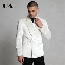 Wedding Suit for Groom and Groomsman 2026 New Double Breasted Suit Attire Customized Full Sleeves Suit Blazer Many Colors