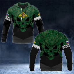 Russia National Emblem Graphic Sweatshirts Russian Army Camouflage 3D Printed Hoodies For Men  Casual Sports Pullovers Tracksuit