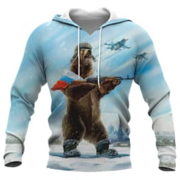 Russia National Emblem Graphic Sweatshirts Russian Army Camouflage 3D Printed Hoodies For Men  Casual Sports Pullovers Tracksuit