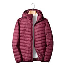 UETEEY Autumn Winter Down Jacket Men Ultra Light Windproof Waterproof Anti Fouling Anti-Oil White Duck Portable Hooded Coat Male