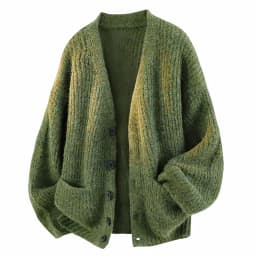 Men's Autumn and Winter Outdoor Comfortable Windproof Warm Cardigan Sweater Fashion Trend Versatile Knitted Warm Casual Jacket