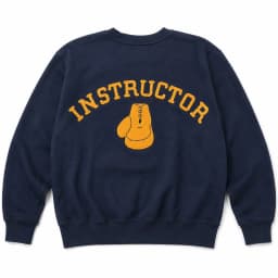 Classic Bronson Boxing Coach Pullover – Navy Y Shipyard Heavyweight Fleece Sweatshirt with Rugged Ringside Style