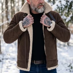 New Men Winter Faux Suede Jacket Fleece Warm Coat Zip Up Hiking Windproof Hooded Belted Tactical Thickened Outerwear Winter Male