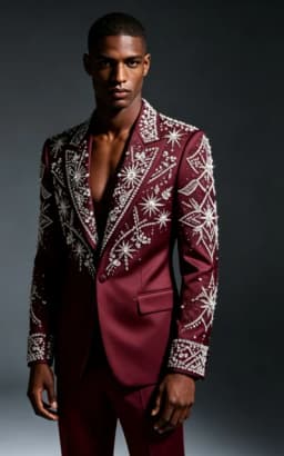 Customized Crystal Jewelry Men Suit Luxury Sequin Gem For Evening Groom Male Prom Party Elegant Blazer 2 Pieces Set Tuxedos Slim
