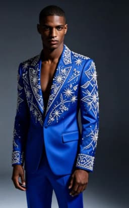 Customized Crystal Jewelry Men Suit Luxury Sequin Gem For Evening Groom Male Prom Party Elegant Blazer 2 Pieces Set Tuxedos Slim