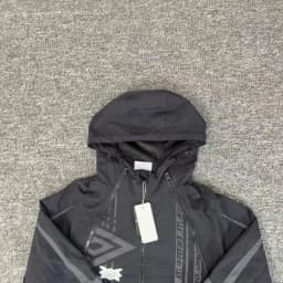 3M Reflective Contrast Color Windbreaker Zipper Hooded Jacket for Men and Women Cardigan Loose Breathable Outwear Coat