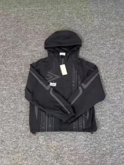 3M Reflective Contrast Color Windbreaker Zipper Hooded Jacket for Men and Women Cardigan Loose Breathable Outwear Coat
