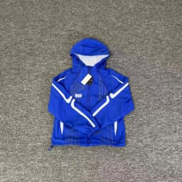 3M Reflective Contrast Color Windbreaker Zipper Hooded Jacket for Men and Women Cardigan Loose Breathable Outwear Coat