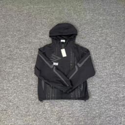 3M Reflective Contrast Color Windbreaker Zipper Hooded Jacket for Men and Women Cardigan Loose Breathable Outwear Coat