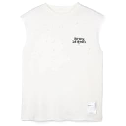 Satisfy running sports vest loose casual cotton T-shirt