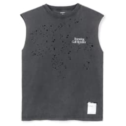 Satisfy running sports vest loose casual cotton T-shirt