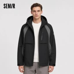 Semir Down Jacket Men Waterproof Hooded 2026 New Winter Outdoor Windproof Warm Versatile Outerwear