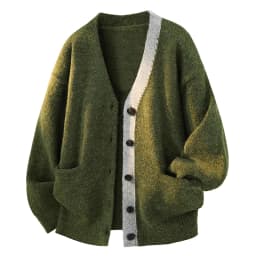 Men Fashionable Trendy Handsome Outdoor Knitted Cardigan Sweater Daily Sports Leisure Windproof Warm Comfortable Breathable Top