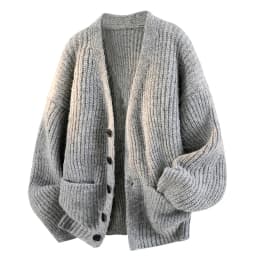 Men Fashionable Trendy Handsome Outdoor Knitted Cardigan Sweater Daily Sports Leisure Windproof Warm Comfortable Breathable Top