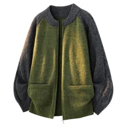 Men Fashionable Trendy Handsome Outdoor Knitted Cardigan Sweater Daily Sports Leisure Windproof Warm Comfortable Breathable Top