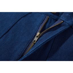 Vintage Amekaji Indigo Fatigue Pants Men Blue Dyed Zipper Multi-pocket OG107 Cargo Pants Spring Autumn Straight Casual Trousers