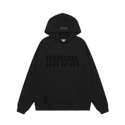 Men's Winter Set with Hooded Sweatshirt Featuring Two Rows of Plush Letters on the Chest, Unisex Long Pants and Hoodie Set