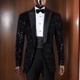 Shining Sequins Prom Men Suits Tuxedo Slim Fit Peak Lapel Luxury Blazer with Pants 4 Pcs Tailored Groom Wedding Party Suit