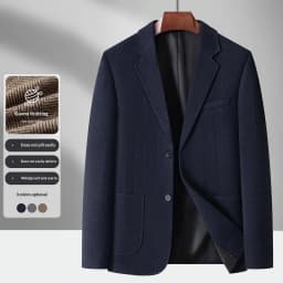 Blazer, Men's Fashionable Business Outdoor Travel Youthful Wedding Versatile Gentleman Host Casual Korean Style Slim-fit Blazer